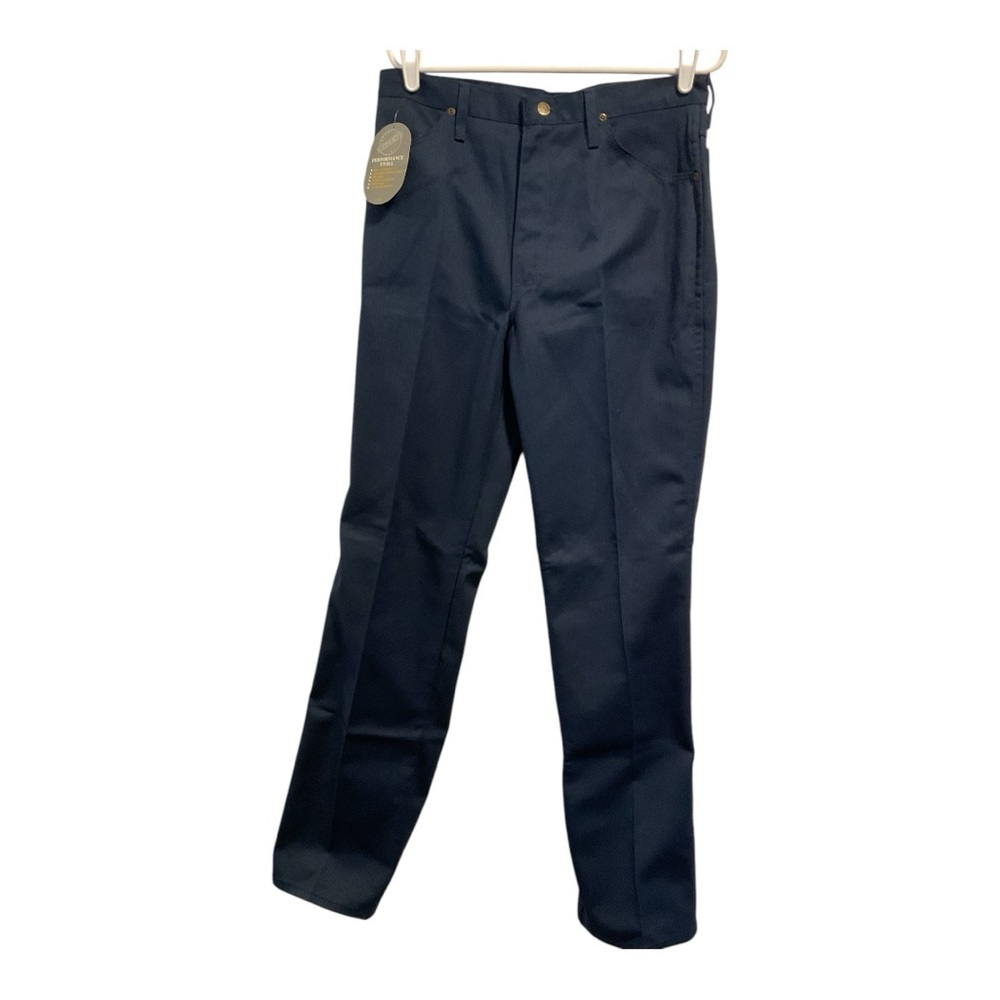 Rustler Performance Twill Mens Sz 34x34 Straight Leg 1991 Blue Pants NWT VTG